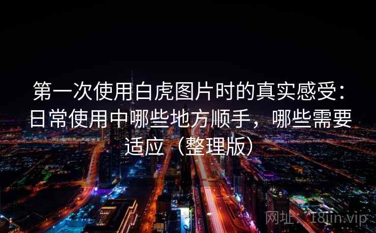 第一次使用白虎图片时的真实感受：日常使用中哪些地方顺手，哪些需要适应（整理版）