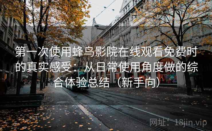 第一次使用蜂鸟影院在线观看免费时的真实感受：从日常使用角度做的综合体验总结（新手向）