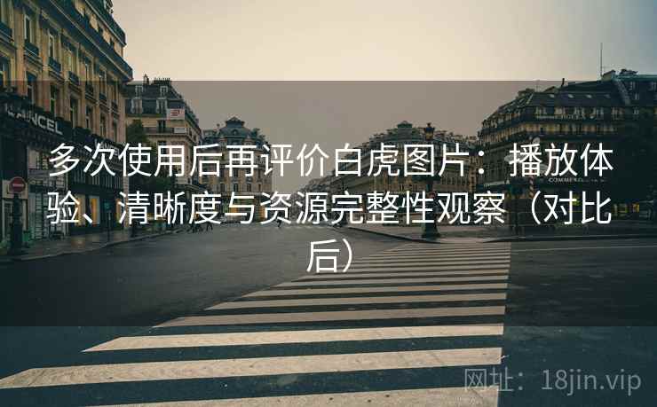 多次使用后再评价白虎图片:播放体验、清晰度与资源完整性观察(对比后) 多次使用后再评价白虎图片:播放体验、清晰度与资源完整性观察(对比后)